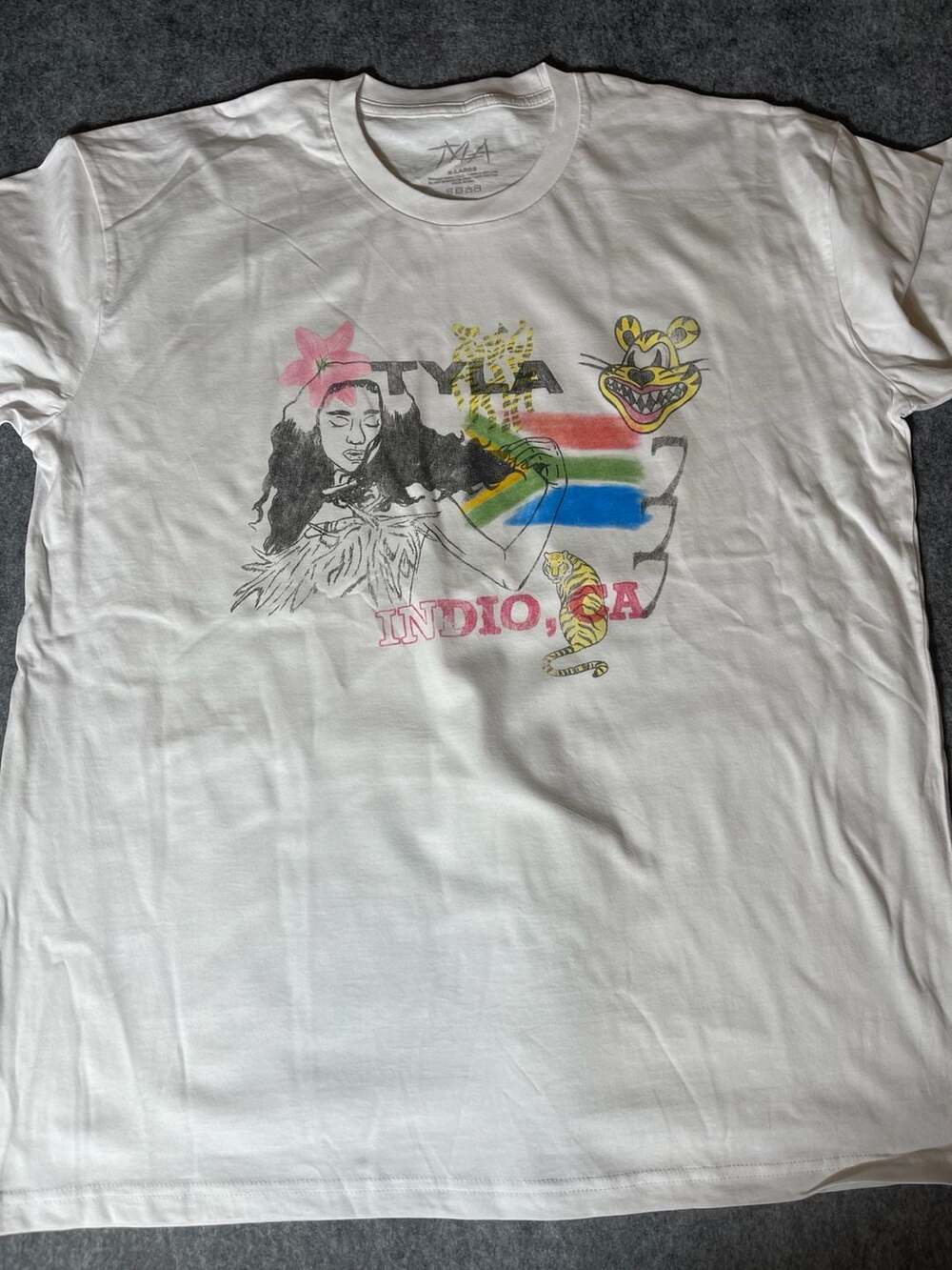 Tyla Coachella 2024 Indio, CA Graphic Merchandise T-Shirt